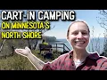 Our FIRST TIME CART-IN CAMPING SPLIT ROCK LIGHTHOUSE STATE PARK on MINNESOTA S NORTH SHORE