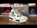 Air Jordan 4 Military Black Review FootLockerofficial Purchase