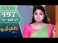 Download Lagu Malli Serial | Episode 497 | 12 Sept 2025 | Nikitha | Vijay |Saregama Dice TVShows Tamil