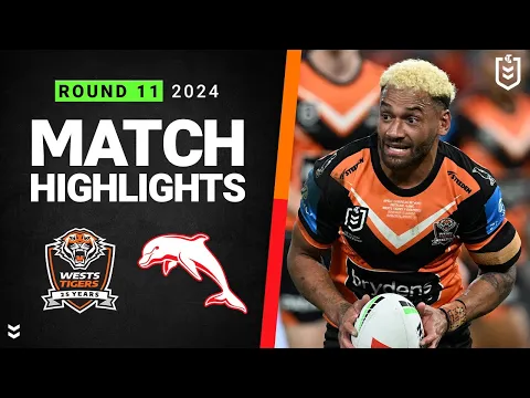 Download MP3 NRL 2024 | Wests Tigers v Dolphins | Match Highlights