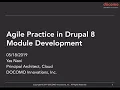 Agile Practice in Drupal 8 Module Development
