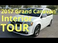 2017 Dodge Grand Caravan SXT interior tour