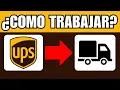 Como TRABAJAR en UPS MEJOR METODO