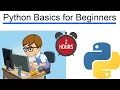 Python Basics for Beginners 2022 Python Crash Course Learn Python in Under 2 Hours