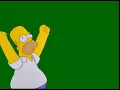 Green Screen Soundbyte Homer - Woohoo