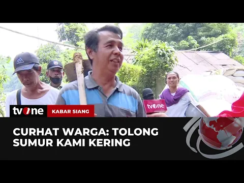 Sudah 2 Bulan, Puluhan Sumur Warga di Kabupaten Bogor Kering