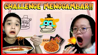 Download ATUN \u0026 MOMON CHALLENGE MENGGAMBAR !! KALAH MAKAN SAMYANG !! Feat @sapipurba Roblox Indonesia MP3