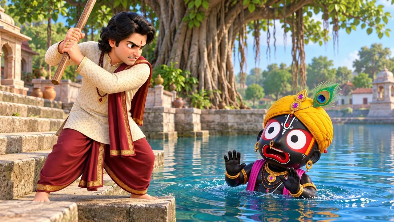 भक्त का क्रोध जगन्नाथ जी को पड़ा भारी? 😱 Lord Jagannath True Story | 3D Animation #12