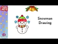 Simple Snowman Coloring Fun Easy Tutorial for Young Artists