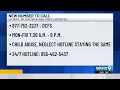 DCFS announces new number to call for assistance