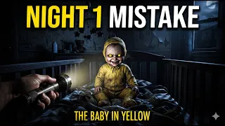 Night 1 - The Yellow Baby Game #babyghost