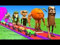 Download Lagu Long Slide Game With Elephant Gorilla Buffalo Hippopotamus Tiger 3d Animal Game Funny 3d Animals