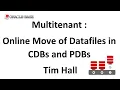 Multitenant Online Move of Datafiles in CDBs and PDBs