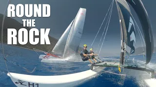 15 Miles of CHAOS! Hobie 16 Round the Rock Race