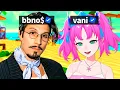 I played ROBLOX with a FAMOUS RAPPER.. (bbno$)