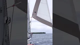 Sailing… ⛵️ #sailingfamily #boatlife #sailboat