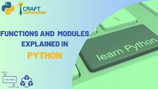 Module 5 Functions and Modules in Python