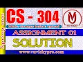 CS304 Assignment 1 Solution Spring 2021