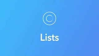 Ionic Creator Tutorials Lists