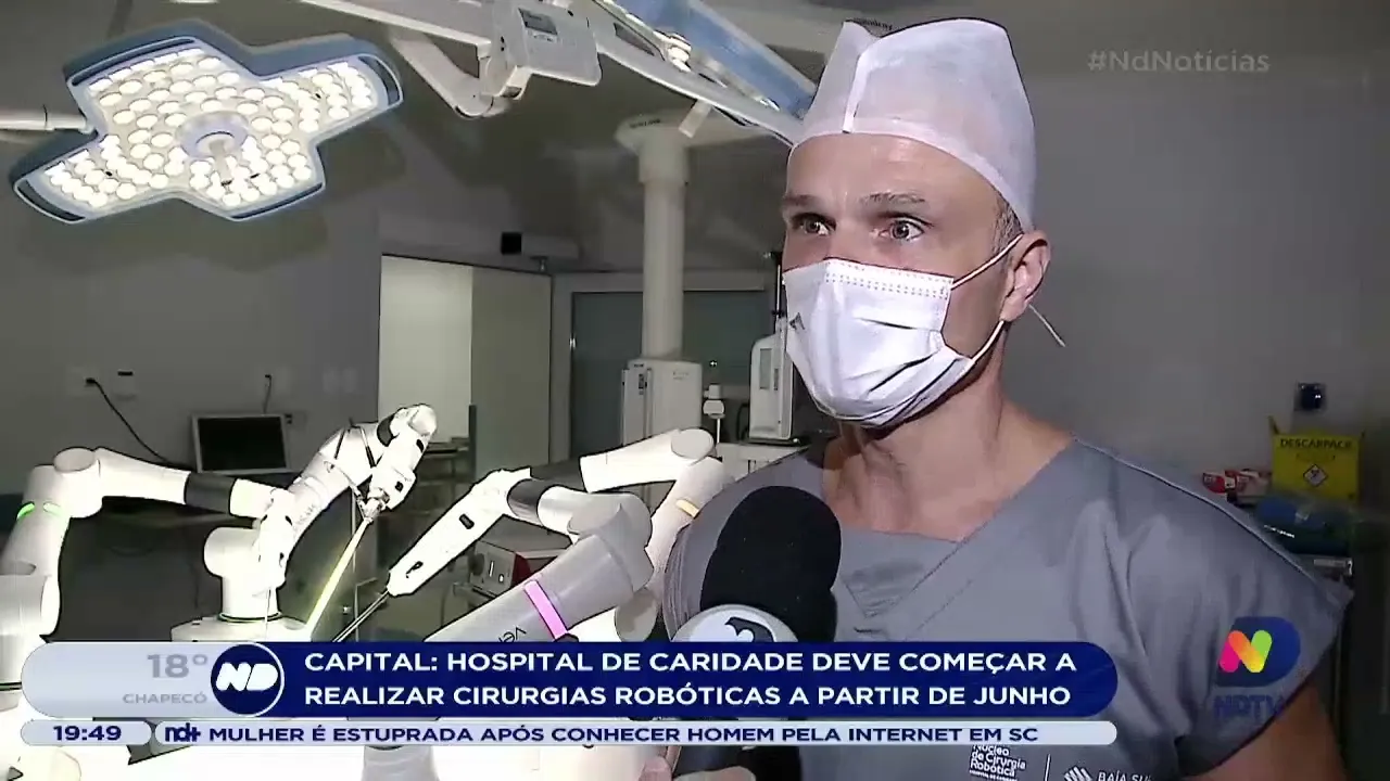 Hospital de Caridade deve começar a realizar cirurgias robóticas a partir de junho