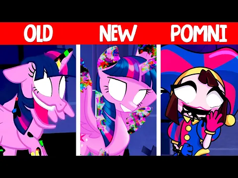 Download MP3 Dusk Till Dawn - Pomni Vs Twilight Sparkle | Old vs New vs AMAZING DIGITAL CIRCUS in FNF