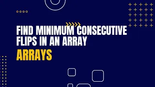Find Minimum Consecutive Flips in a Binary Array to Make All Elements Same