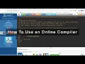 iMakeItEasy How To Use an Online Compiler C Programming