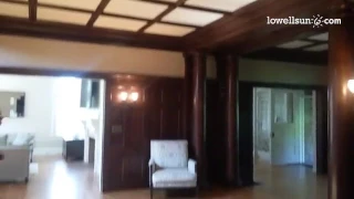 A look inside first floor of Lowell s historic Frederick Faulkner castle one of six homes in Lowell