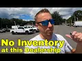 Are there cars on Dealership lots in the Pocono Mountains in Pennsylvania