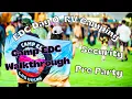 RV Camping at EDC Las Vegas Detailed RV Drive-through Walking Around The Mesa Early Arrival