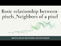 Neighbors of pixel