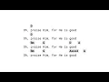 God Is Good NO CAPO guitar chords - Nick Becky Drake
