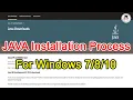 Java Installation Process Stepwise Guidance For Windows 10 Java Selenium Automation Testing