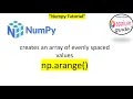 NumPy arange function Explained with 8 Examples Complete Tutorial