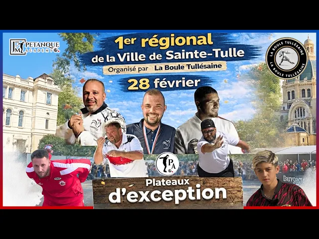 Petanque Academy Live 5 Lacroix vs Deslys semi-final, 1st Sainte-Tulle Regional 2026, streamed live by Petanque Academy Live