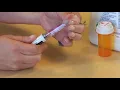 How to remove the needle from the insulin pen