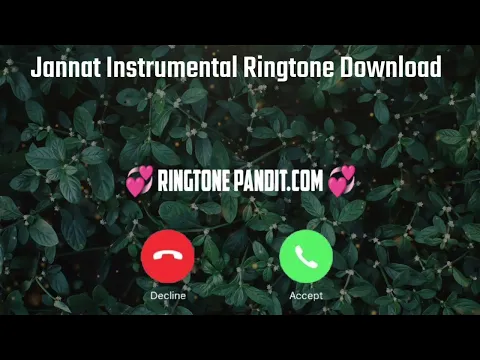 Download MP3 Jannat Instrumental Ringtone Download | RingtonePandit.Com