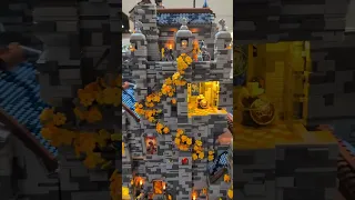 Huge LEGO Castle with Interior Rooms by Nekoliah Gaines at Brickworld Chicago 2025 #lego #castle