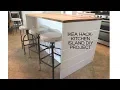 IKEA HACK-DIY IKEA Kitchen Wood Countertop