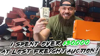 I Spent Over 30 000 At A Lost Freight Auction And It Paid Off BIG TIME
