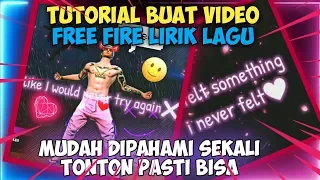 Download Tutorial buat video free fire lirik lagu CCP,sekali nonton langsung paham MP3