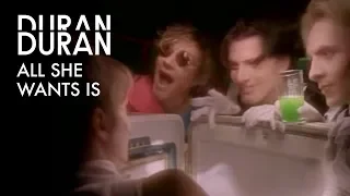 duran duran all she wants is official music video 