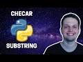 Verificar se string contem uma palavra em Python