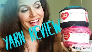 Yarn Review - Red Heart Its a Wrap