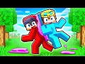 Download Lagu We're SUPERGLUED TOGETHER In Minecraft!