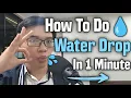 Water Drop Tutorial the easy way - Beatbox Tutorial