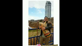 نی انبان شاد اجرای اهنگ نیر از استاد جمال وفایی نی همبان نی جفتی نی شیراز ایران Neyanban 