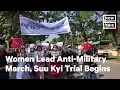 Download Lagu Women Lead Anti-Military March in Myanmar
