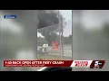 Fiery I-40 crash in Del City injures 3 including person with significant burns