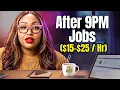 These Jobs Pay You to Work At Night Beginner Friendly